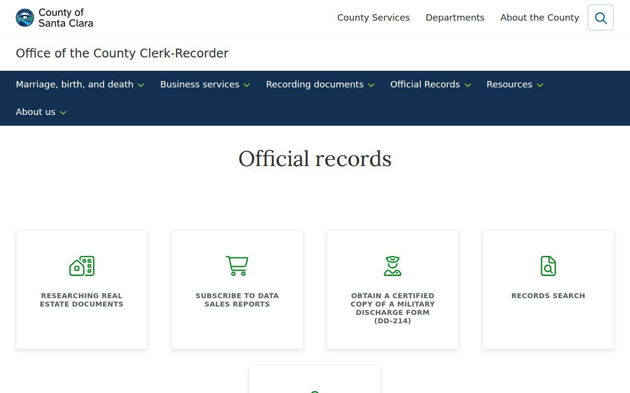 Sunnyvale people search official records options