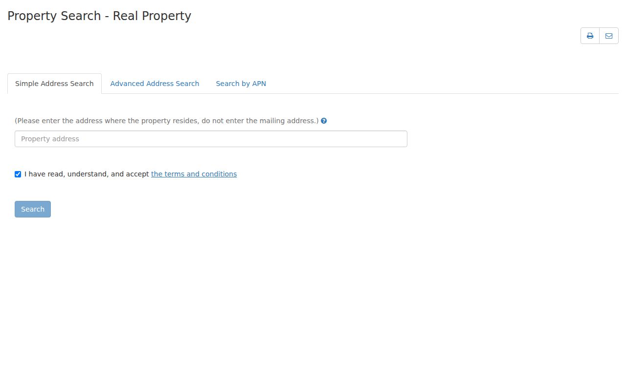 Sunnyvale public records Assessor real property address and APN search